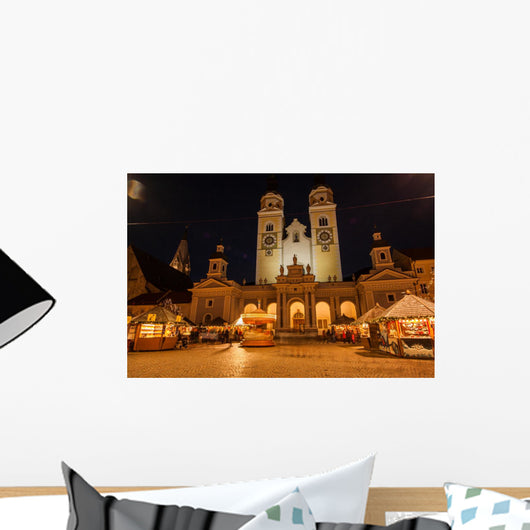 Mercatino di Natale, Bressanone, Trentino Alto Adige, Italia Wall Decal