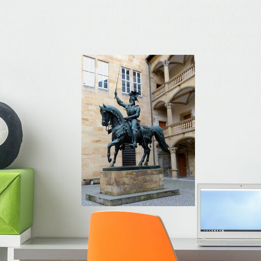 Bronze knight 1 Wall Decal