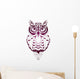 Owl tattoo Wall Decal