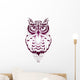 Owl tattoo Wall Decal