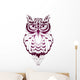 Owl tattoo Wall Decal