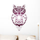 Owl tattoo Wall Decal