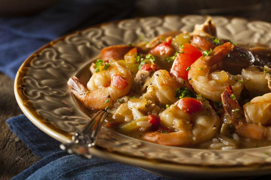 Homemade Shrimp and Sausage Cajun Gumbo Wall Decal