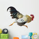 Running Rooster Wall Decal