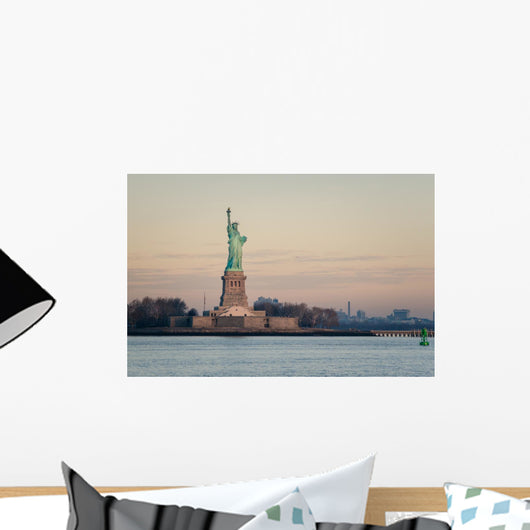 Statue of Liberty at Dawn Wall Decal