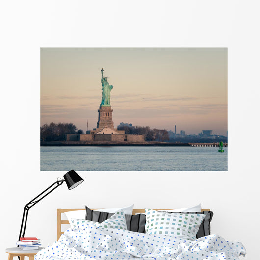 Statue of Liberty at Dawn Wall Decal