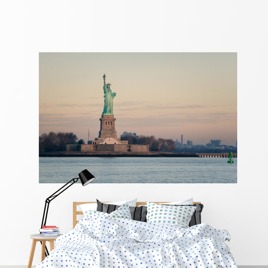 Statue of Liberty at Dawn Wall Decal