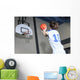 A teenager basketball player play his favorite sport Wall Decal