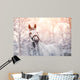 Sporty Horse Winter Wall Decal