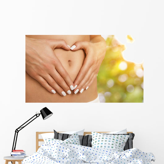 Body care, pegnancy or diet concept Wall Decal