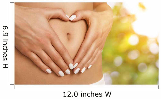 Body care, pegnancy or diet concept Wall Decal