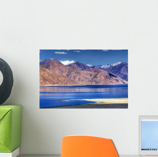 Pangong tso (Lake), Leh, Ladakh, Jammu and Kashmir, India Wall Decal