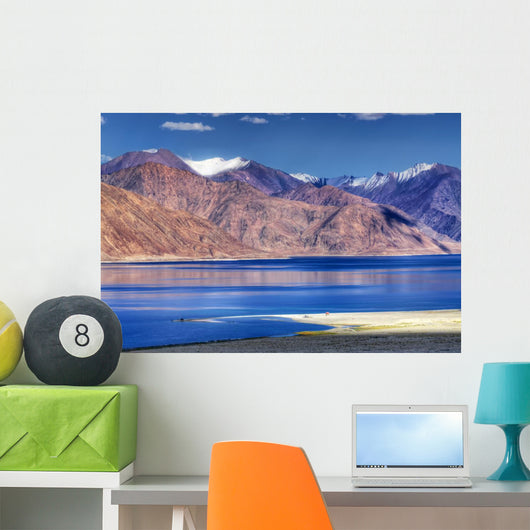 Pangong tso (Lake), Leh, Ladakh, Jammu and Kashmir, India Wall Decal