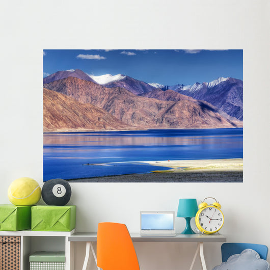 Pangong tso (Lake), Leh, Ladakh, Jammu and Kashmir, India Wall Decal