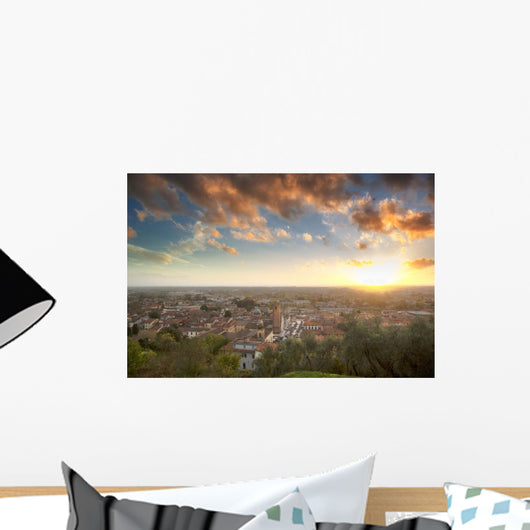 Panorama Pietrasanta, Versilia Wall Decal