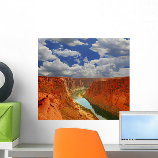 Water in the Beginning of the Grand Canyon Wall Decal