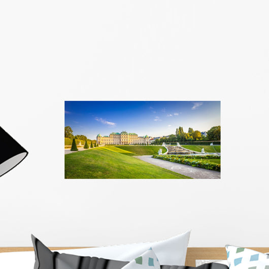Schloss Belvedere #3, Wien Wall Decal