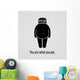 You are What You Eat Fat Version Proverb Wall Decal