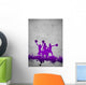 Cheerleader background Wall Decal