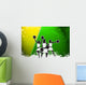 Cheerleader background Wall Decal