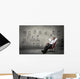 Relaxed businessman Wall Decal