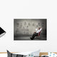 Relaxed businessman Wall Decal