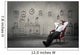 Relaxed businessman Wall Decal