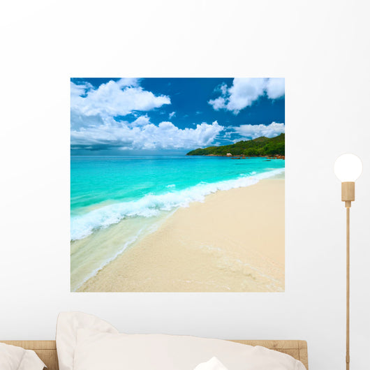 Beautiful Beach Seychelles Wall Decal
