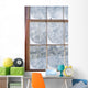 Snowy Window Wall Decal