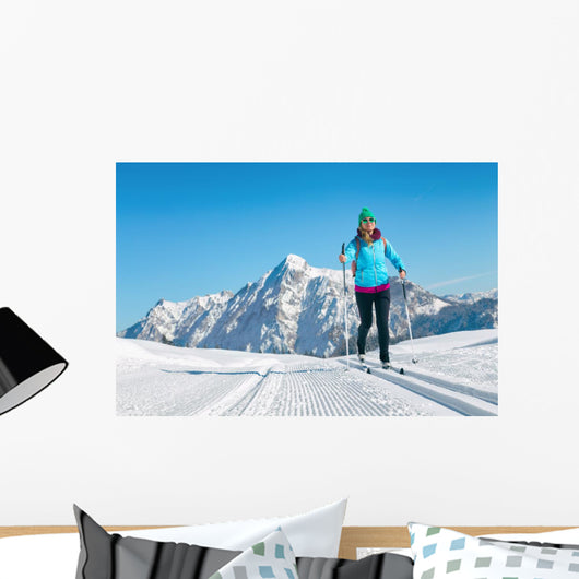 Langlaufen Wall Decal