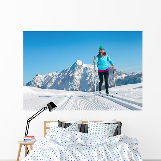Langlaufen Wall Decal