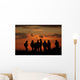 escursione al tramonto Wall Decal
