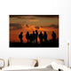 escursione al tramonto Wall Decal