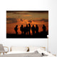 escursione al tramonto Wall Decal
