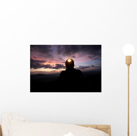 Excursion Mountain Sunrise Wall Decal