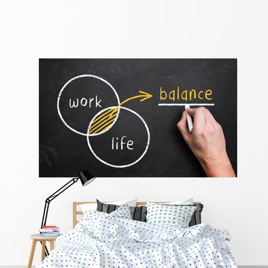 work-life-balance Wall Decal