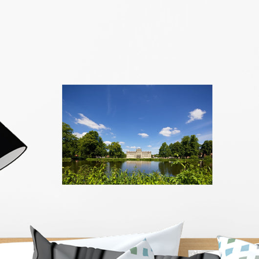 Schloß in Ludwigslust Wall Decal