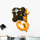 Cool Pirate Octopus Wall Decal