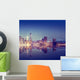 New York City Lights Scenic Bridge View Concept Wall Decal