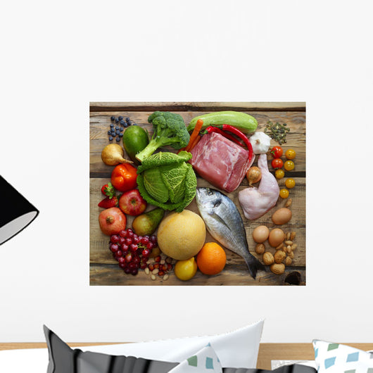 Paleo Diet Products Wall Decal