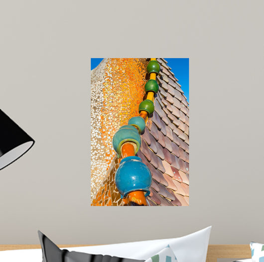 La Casa Batllo de Antonio Gaudi ã  Barcelone Wall Decal