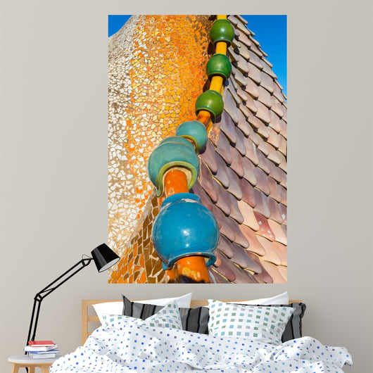 La Casa Batllo de Antonio Gaudi ã  Barcelone Wall Decal