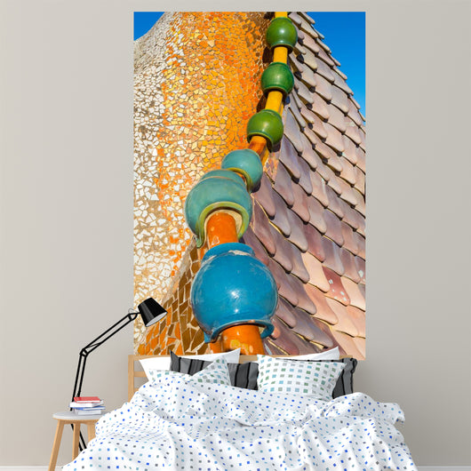 La Casa Batllo de Antonio Gaudi ã  Barcelone Wall Decal