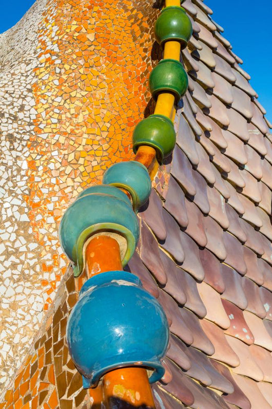 La Casa Batllo de Antonio Gaudi ã  Barcelone Wall Decal
