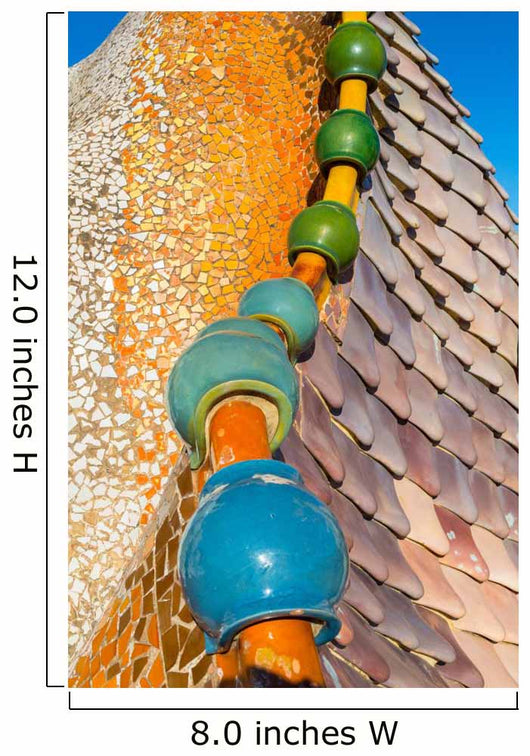La Casa Batllo de Antonio Gaudi ã  Barcelone Wall Decal