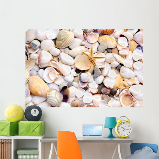 Seashell and starfish Wall Decal