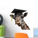 Unusual Animal Portrait Goofy Wall Decal