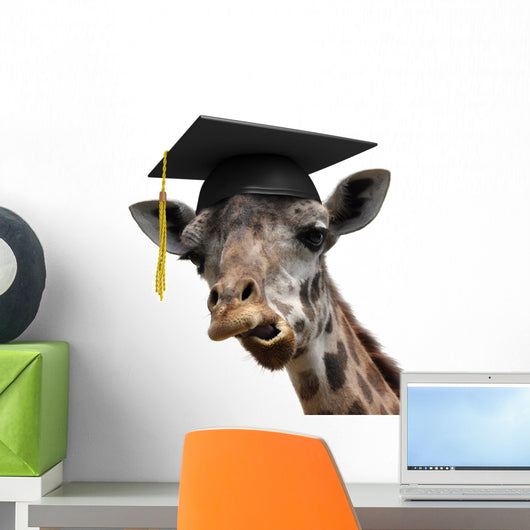 Unusual Animal Portrait Goofy Wall Decal