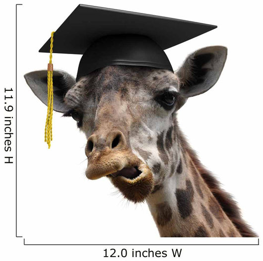 Unusual Animal Portrait Goofy Wall Decal