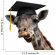Unusual Animal Portrait Goofy Wall Decal